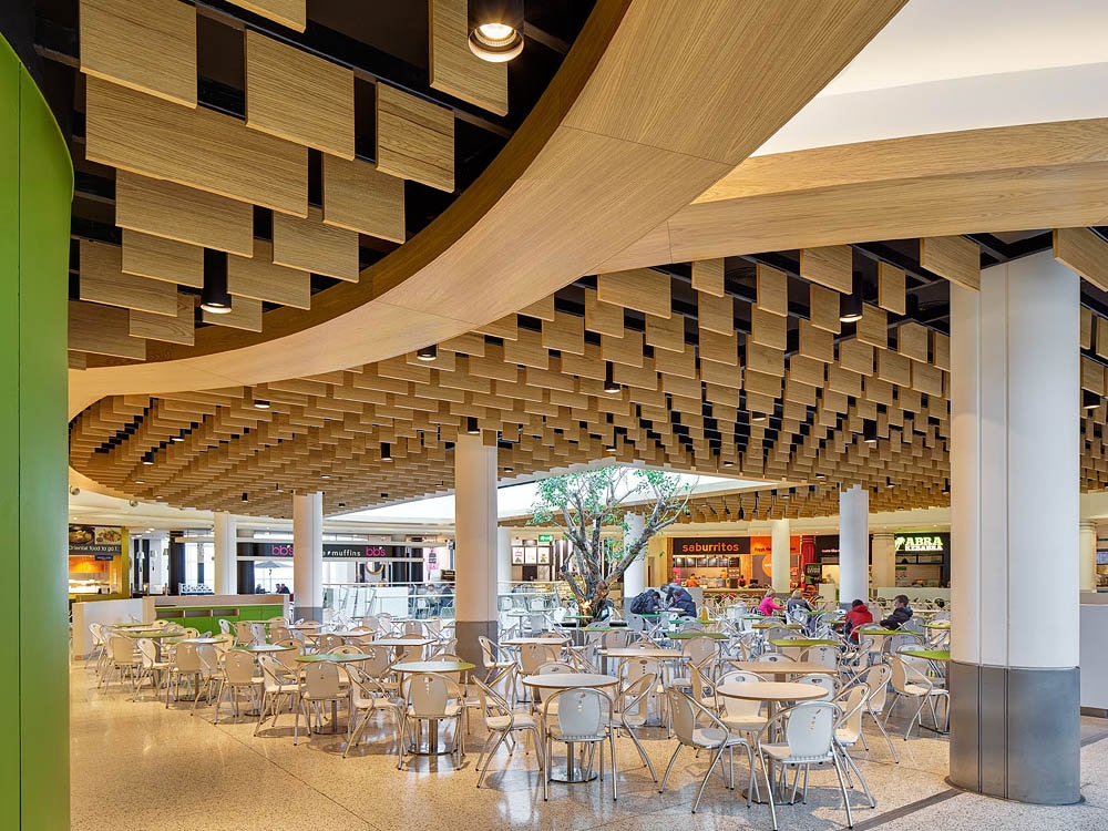 Liffey Valley Food Court commercial fitout photos